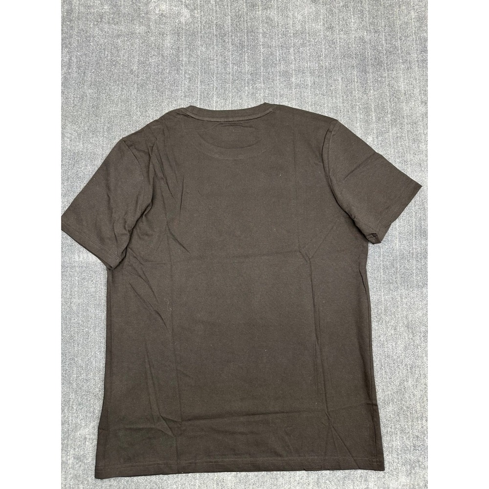 EA7 Emporio Armani Mens Graphic Logo T-Shirt Brown 3DPT81 PJM9Z Size M - Picture 3 of 10